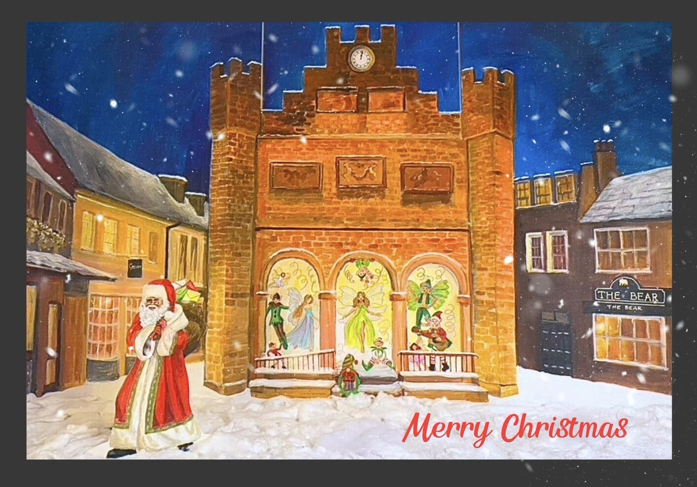 “Magical Market Place”, Horsham Christmas Card