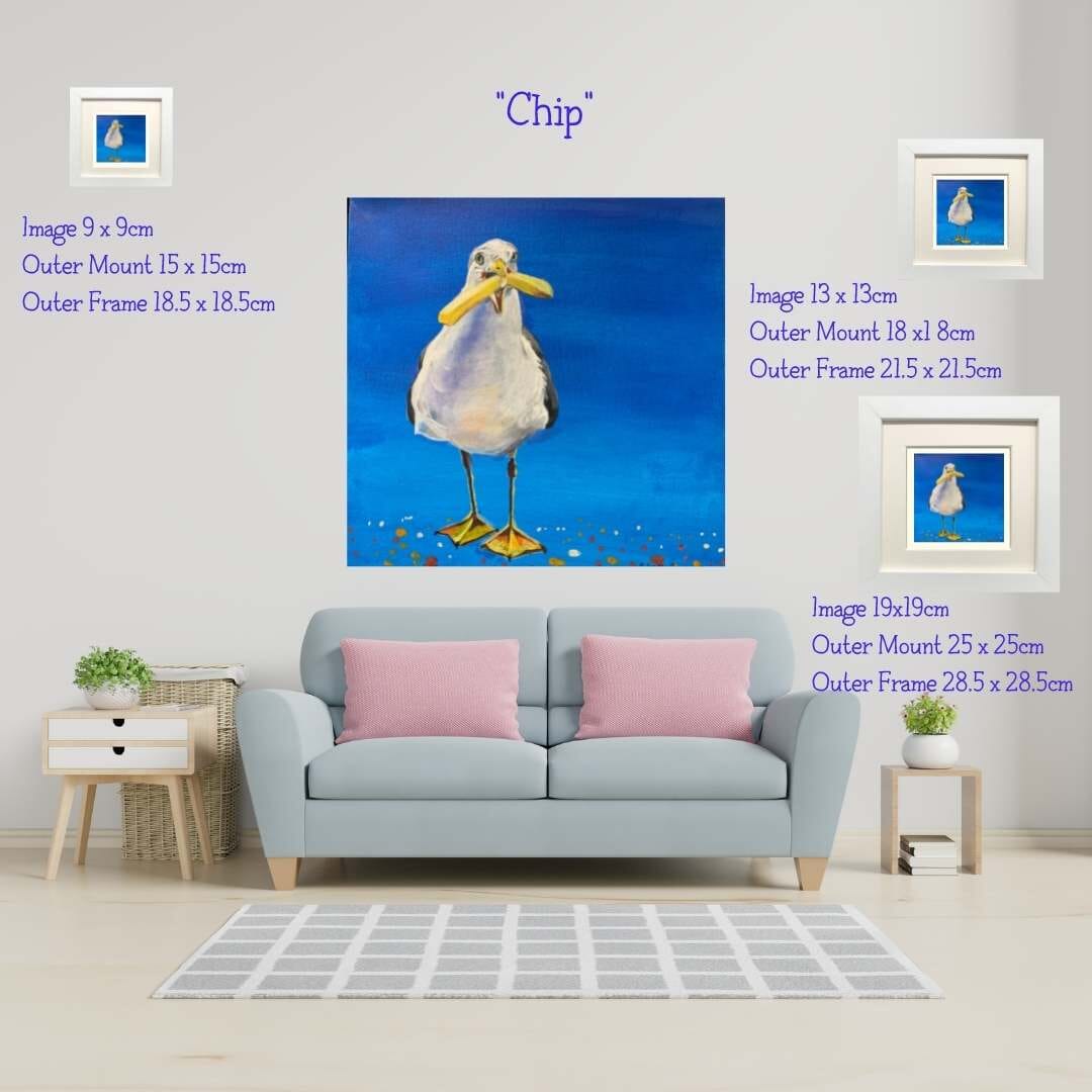 Chip wall