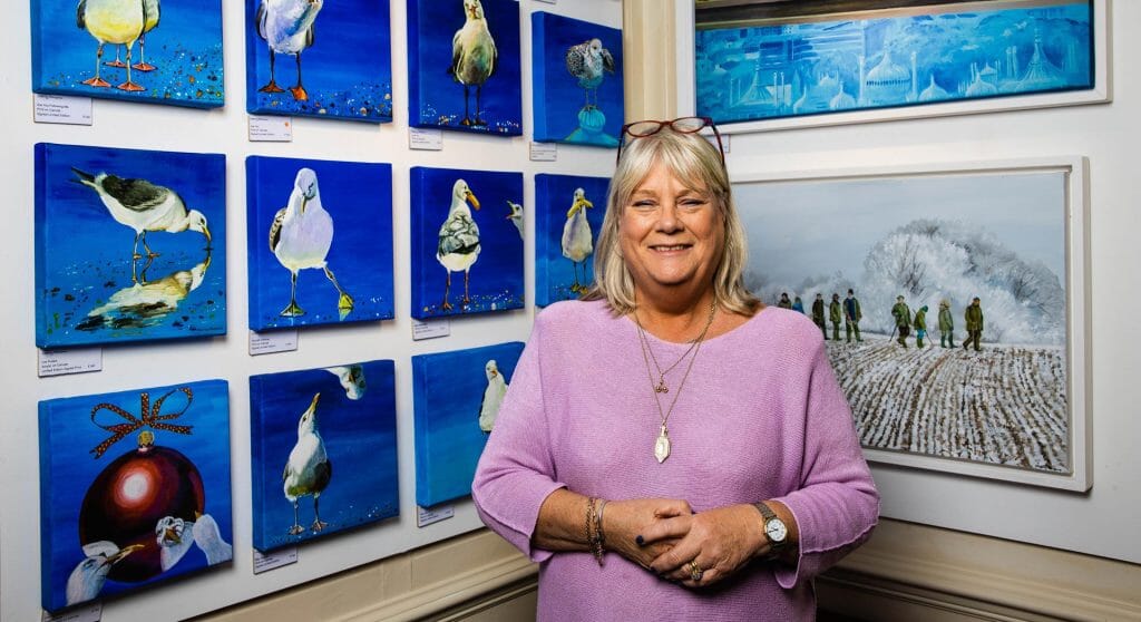 seagull canvas prints