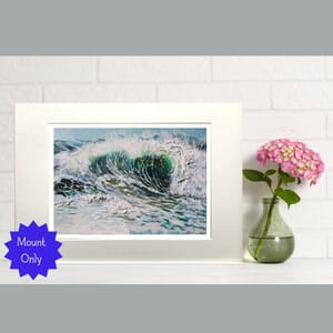Sea Painting - Art Print in Mount - 