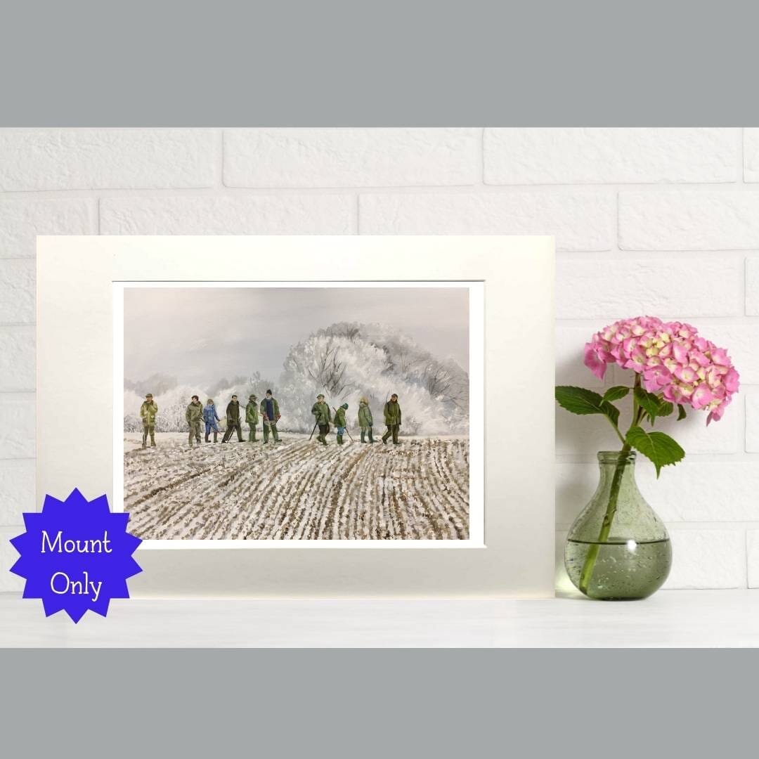 Winter Frost- Art Print in Mount - 