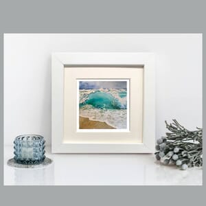 Beach Wave - Art Print in Frame - 