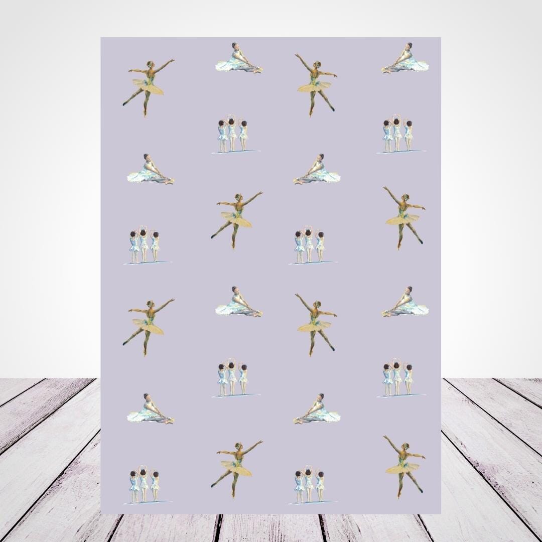 Wrapping Paper -ballerina design