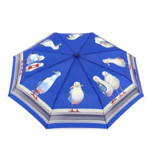 Blue Seagull Compact Umbrella - 