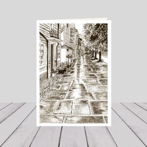 Causeway Pen and Ink card