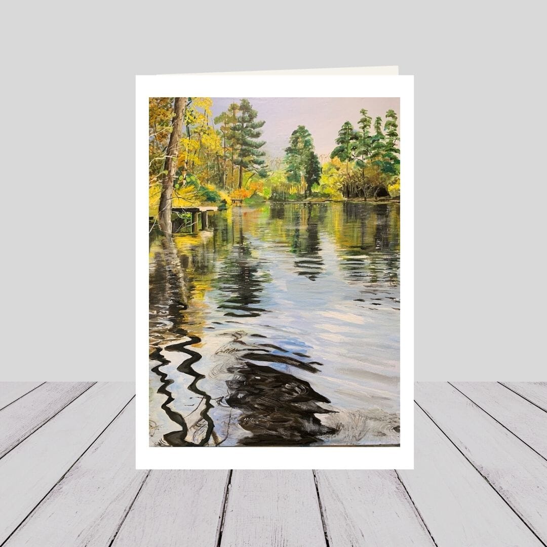 “Buchan Park” near Horsham- greeting card