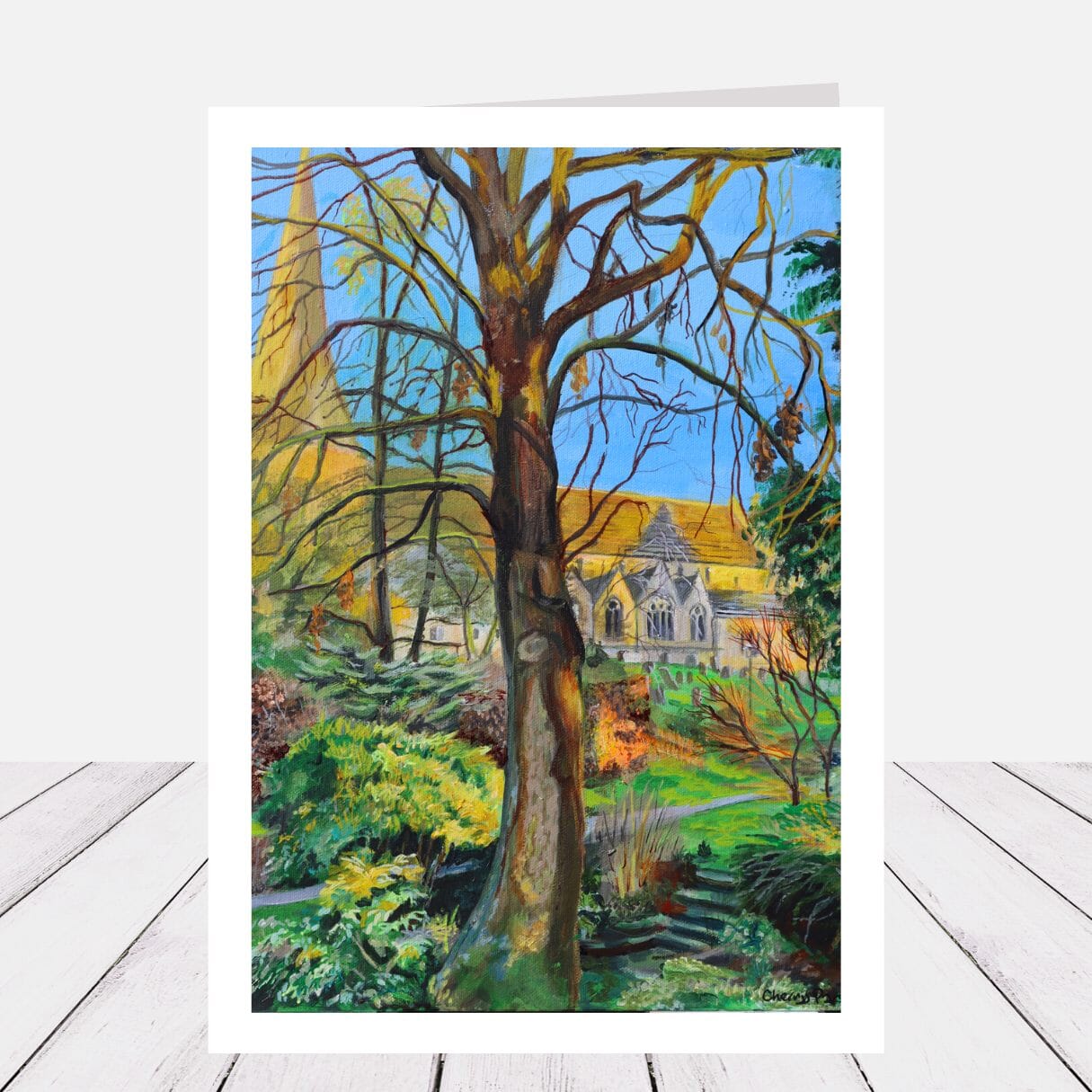 “Freddie’s Walk”- Horsham greeting card