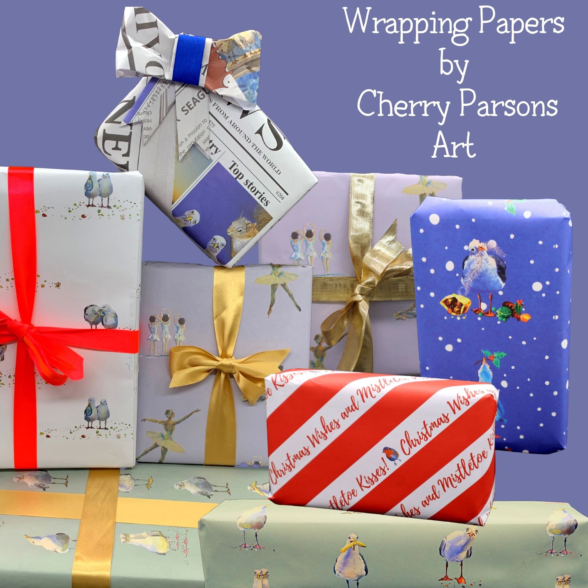 Wrapping Paper -ballerina design
