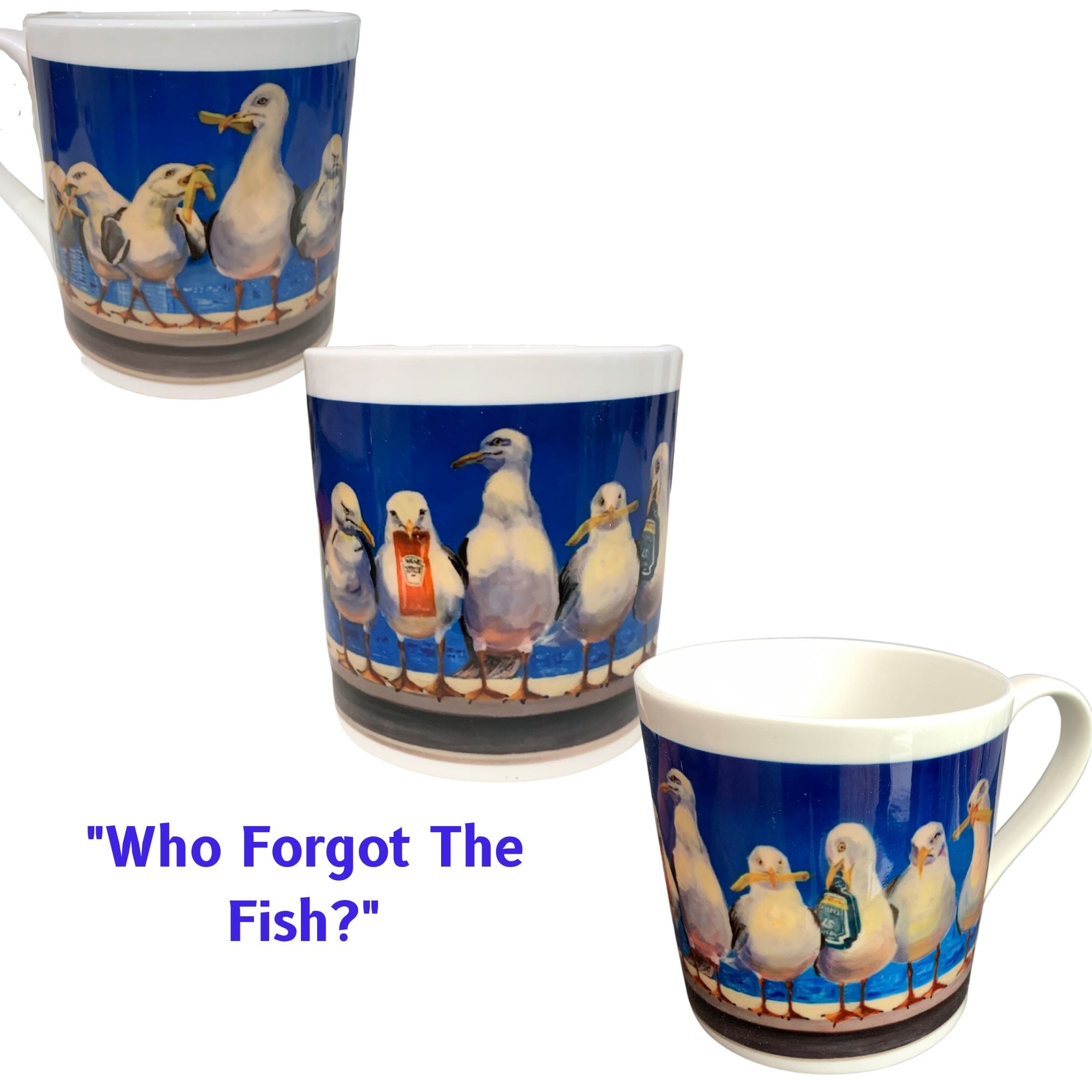 Seagull Mug - Fine Bone China- 