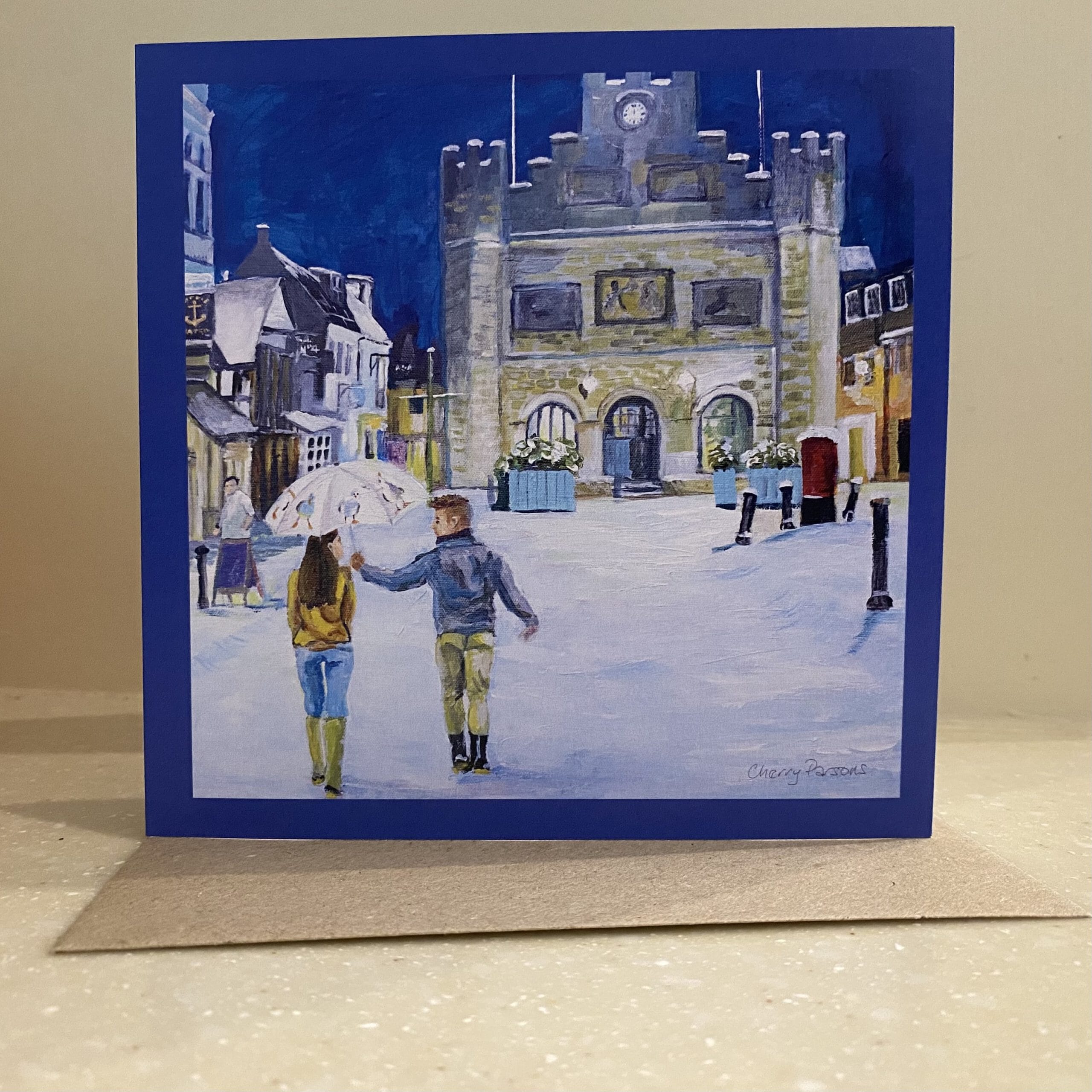 Cold hands warm heart blue