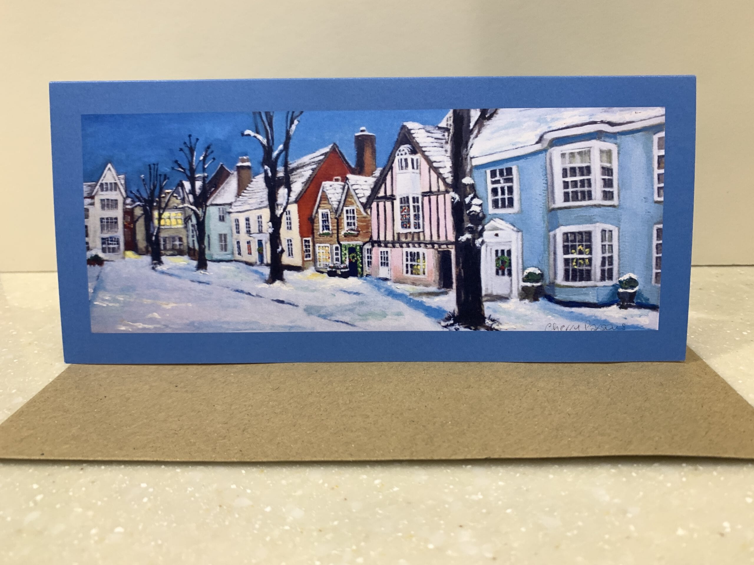 Blue Causeway During Advent