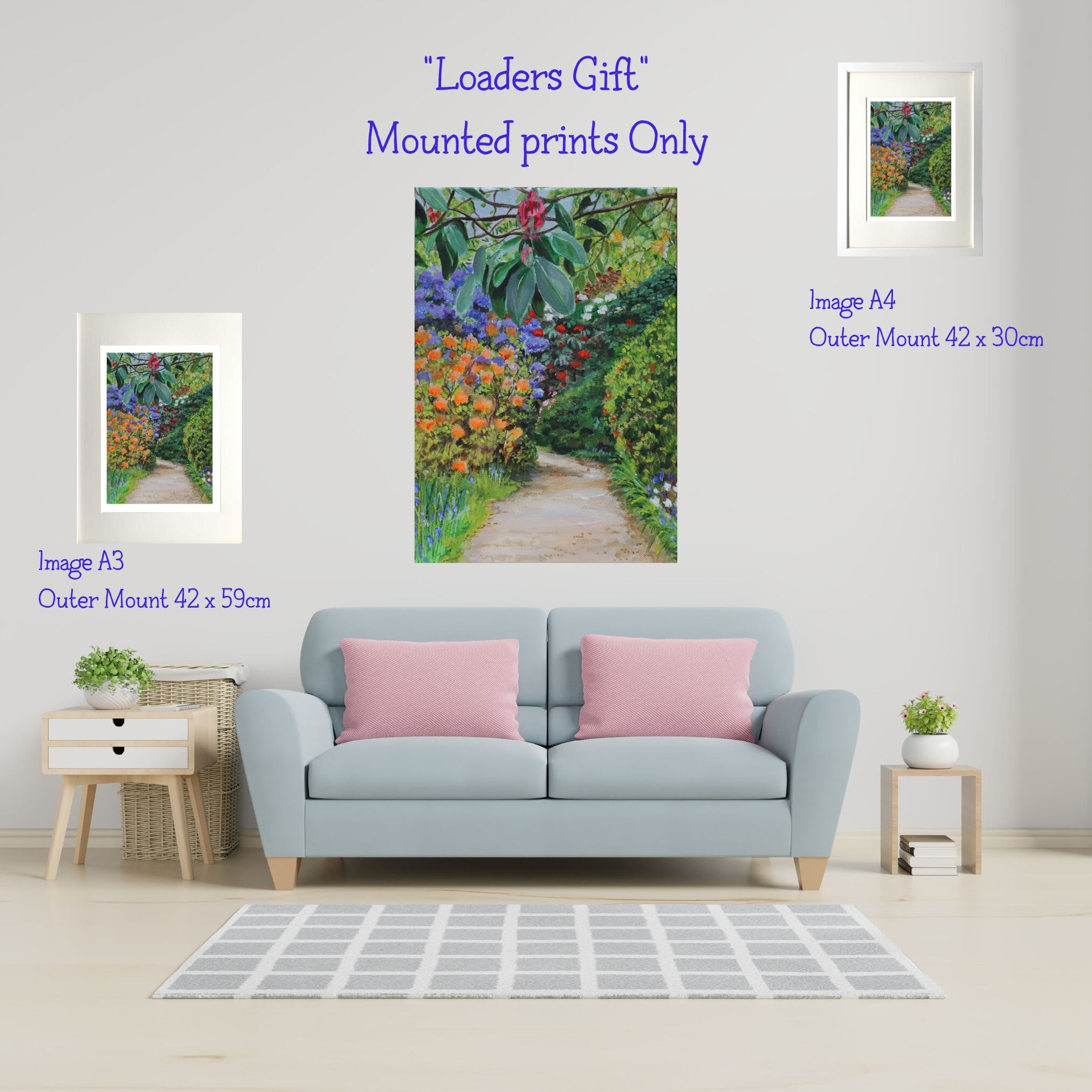 Horsham - Leonardslee- Art Print in Mount - 