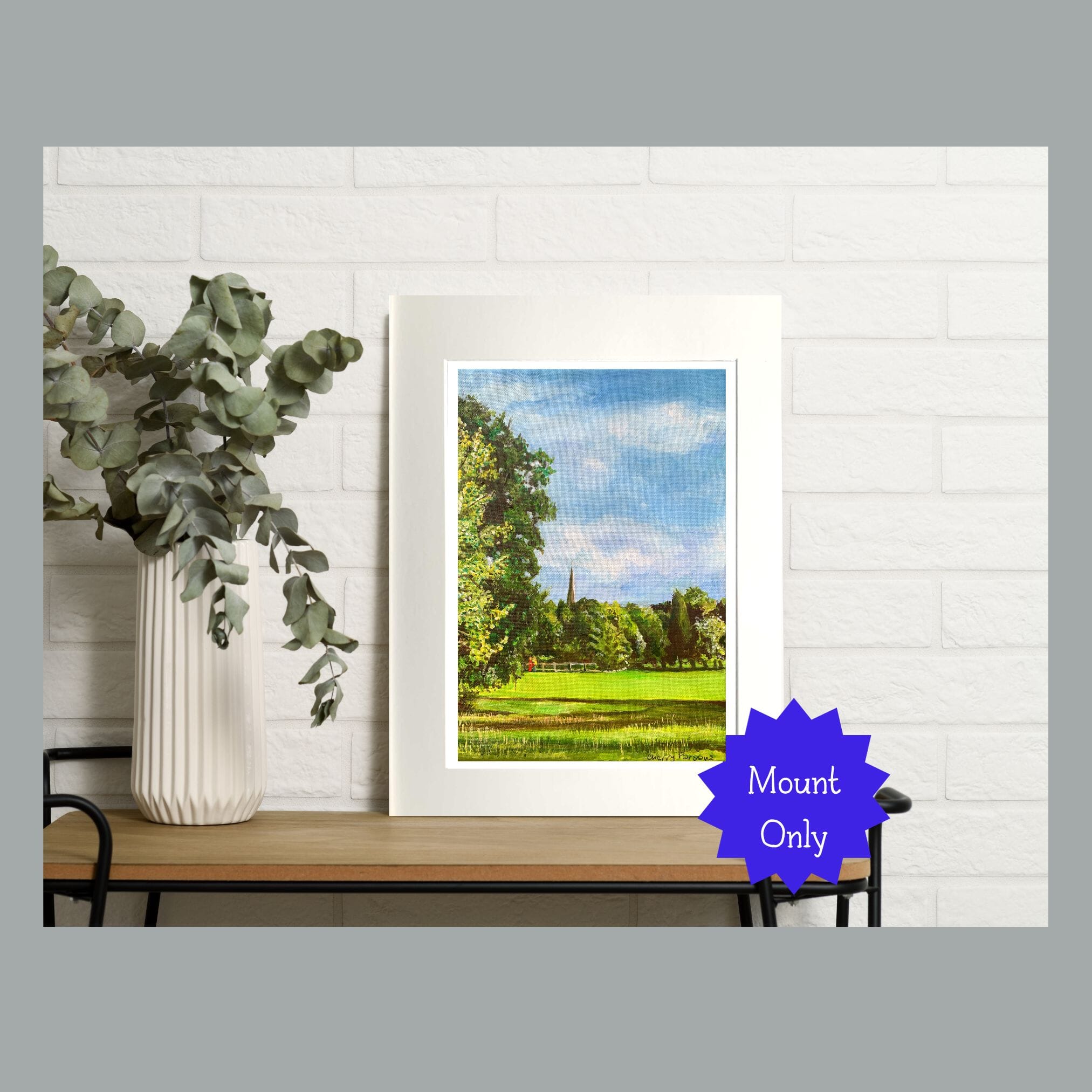 Horsham Park in summer 